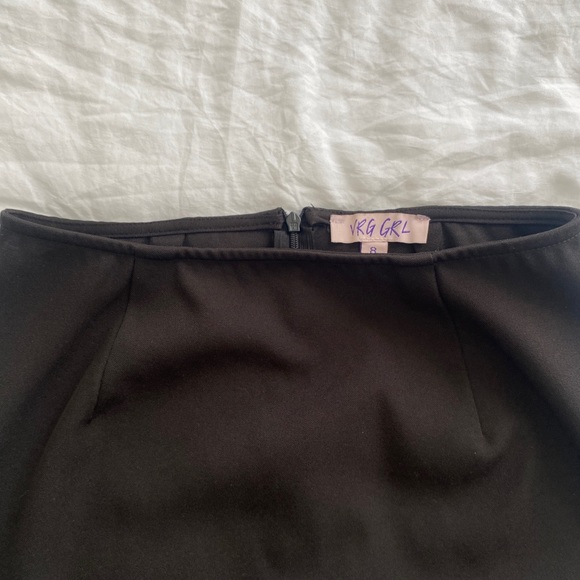 Verge Girl Skirts Verge Girl Black Mini Skirt Poshmark